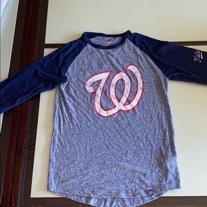 Nationals Baseball 3/4 shirt